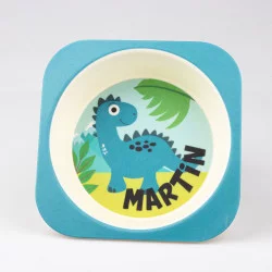 ASSIETTE ENFANT MARTIN 14.5x14.5x4cm